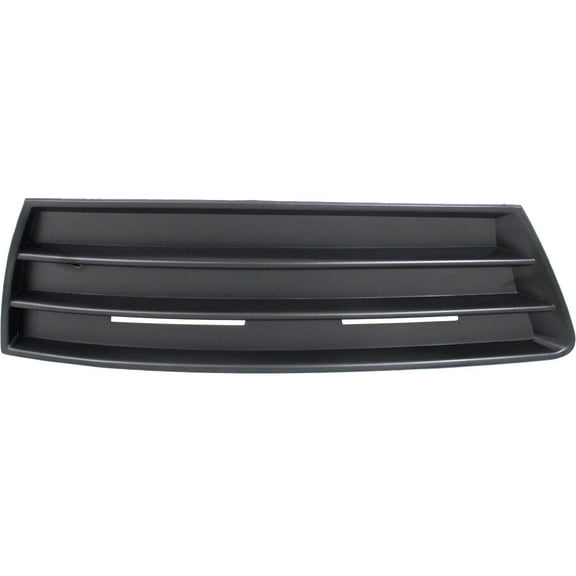Fog Light Cover Compatible with VOLKSWAGEN CC 2009-2012/PASSAT CC 2009-2010 RH Outer Black