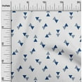 thumbnail image 1 of oneOone Cotton Cambric Fabric Triangle Geometric Fabric Prints by Yard 56 Inch Wide, 1 of 4