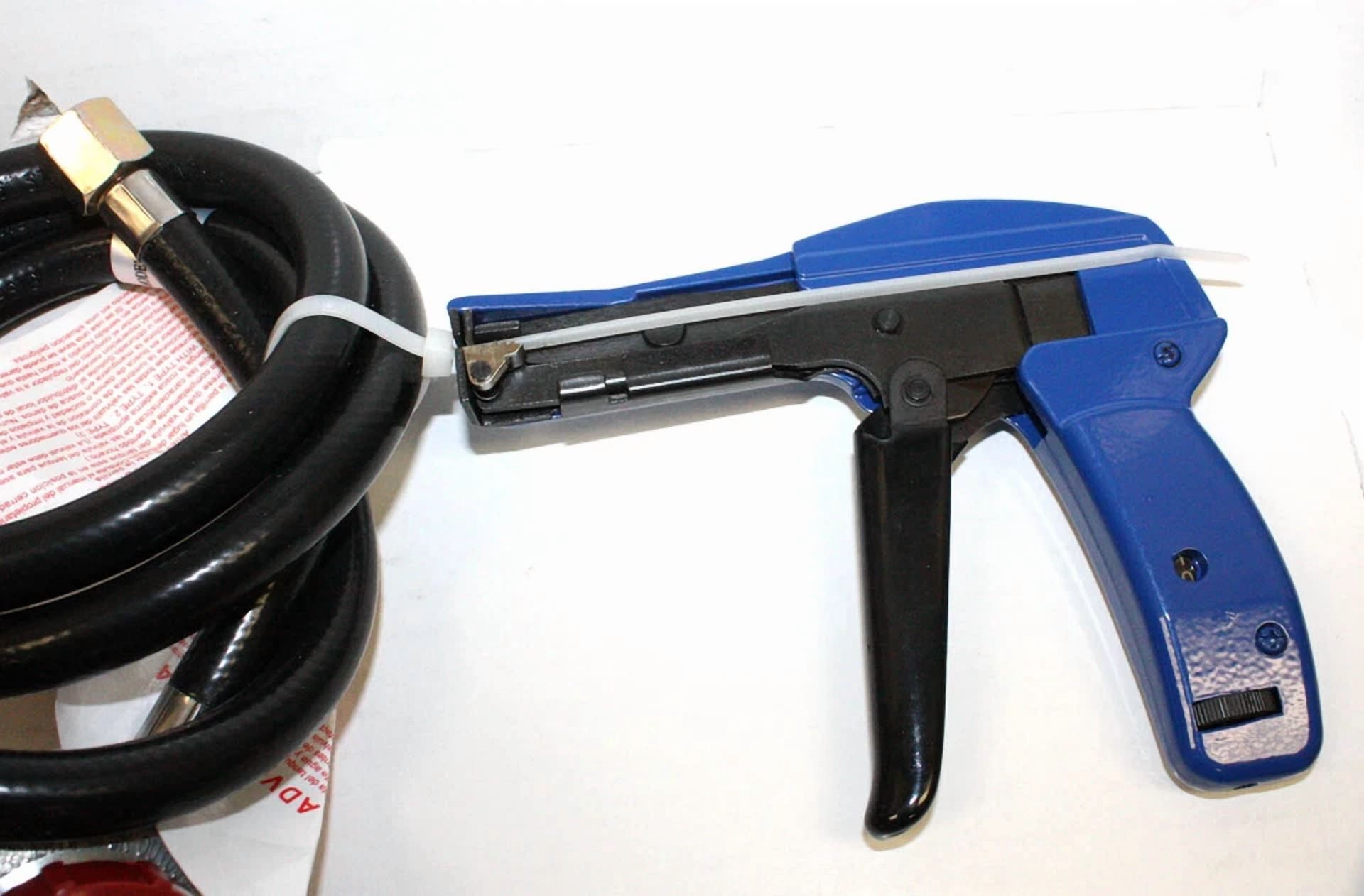 CIRCLE- Fasten Auto Tensioning Zip Tie & Cut Off Gun Hand Tool For Nylon Cable Tension