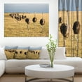 thumbnail image 1 of Ostriches Marchant en Afrique du Sud - Impression sur Toile Africaine, 1 of 3