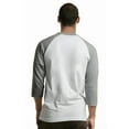 thumbnail image 4 of TheLovely Men's 3/4 Sleeve Crew Neck Raglan Jersey Baseball Tee Shirts (Single and Multi Packs Available), 4 of 4