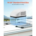 thumbnail image 4 of VEVOR Climatiseur de VR 15000 BTU Sans Conduit pour Toit, Climatiseur de VR 65 dB Silencieux pour Remplacement, 4 of 9