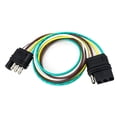 thumbnail image 3 of LOVIVER 4-Pin Plug Trailer Light Wiring Harness Extension Flat 24'' Wire Connector, 3 of 7