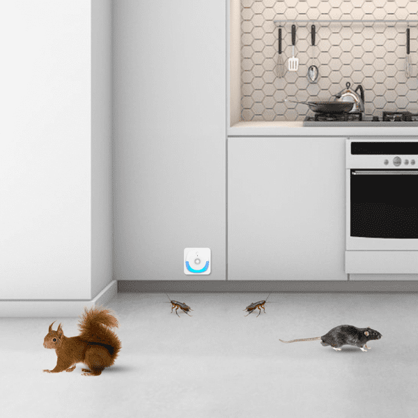 12 Pack Upgraded Ultrasonic Pest Repeller, Plug-in Insect Rodent Repellent with Dual Working Modes, 800-1200 Sq.ft Coverage, Safe for Human & Pets, for Mouse Roach Spider Mosquito Ant