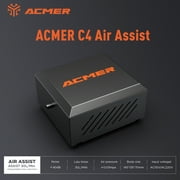 ACMER ACMER-C4 Cutting/Engraving Air-Assisted Accessories Adjustable High Airflow 30L/min to Remove Smoke and Dust Easy to Install Compatible with TEVOUP/ XTOOL/ ATOMSTACK/ NEJE/ Ortur/ SCULPFUN/