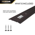 thumbnail image 4 of JELOSTONE 4''W x 1/4''H x 36''L Aluminum Door Threshold (Dark Bronze)- Door Saddle- ADA accessible Barrier Free- Fire Rated- Door Thresholds for Exterior Doors- B302A, 4 of 6