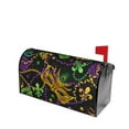 thumbnail image 3 of Xecao Mardi Gras Surface for Mailbox Cover with Magnetic Strips, Waterproof and Sunscreen, Adds a Decorative Touch to Your Garden Yard., 3 of 9