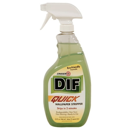 Use Wallpaper Stripper - Zinsser 249055 1 Quart Dif® Quick Wallpaper Stripper