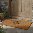 thumbnail image 5 of Abbott Doormat Durable Natural Coco Coir Doormat, Weather Resitant Mat Outdoor & Indoor Entrance, Home Decor Large Doormat, 18x30", Bee & Honeycomb, 5 of 6