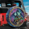 thumbnail image 3 of Lotusprinthandmade Cute Dragon with Book Spare Tire Cover With Backup Camera Hole 6 Sizes (28 in.), 3 of 7