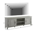 thumbnail image 6 of Walker Edison Farmhouse Grooved Door TV Stand for TVs up to 80", 6 of 11