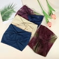 thumbnail image 5 of Unique Bargains Fashion Bohemia Widening Knotted Headwrap for Women Blue Khaki Red 4pcs, 5 of 5