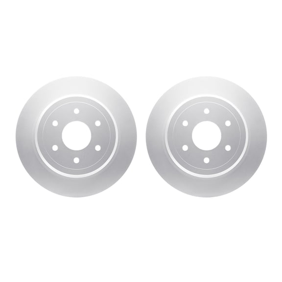 Dynamic Friction Company Rear Geospec Brake Rotors 4002-67053