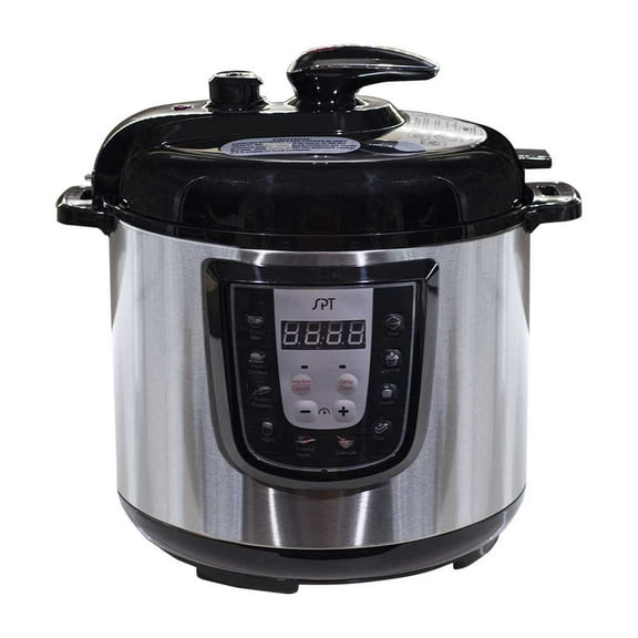 Sunpentown 6-Quart Stainless Steel Electric Pressure Cooker