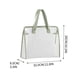thumbnail image 3 of Bolsa transparente para documentos de oficina y papelería, tamaño A4, para guardar papeles de examen y tareas escolares, para estudiantes de primaria y secundaria, de gran capacidad y gruesa., 3 of 4