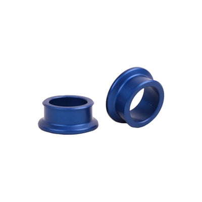 Ride Engineering Locking Rear Wheel Spacers Blue for Kawasaki KLX450R 2008-2009