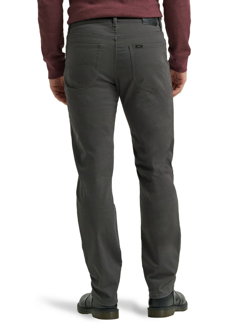 Lee Men's 5-Pocket Twill Pant - Walmart.com