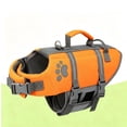 thumbnail image 3 of Dog Life Jacket, Puppy Life Jackets for Small Dogs, Small Doggie Life Vest for Swimming, Lightweight Extra Small Dog Swim Vest with Handle, Puppy Life Vest for Boating, Cat Lifevest Orange, XS, 3 of 5