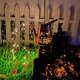 thumbnail image 1 of Lámpara de jardín al aire libre decorativa de arte hueco de hierro con luz de regadera solar (A) Wdftyju Para estrenar, 1 of 6