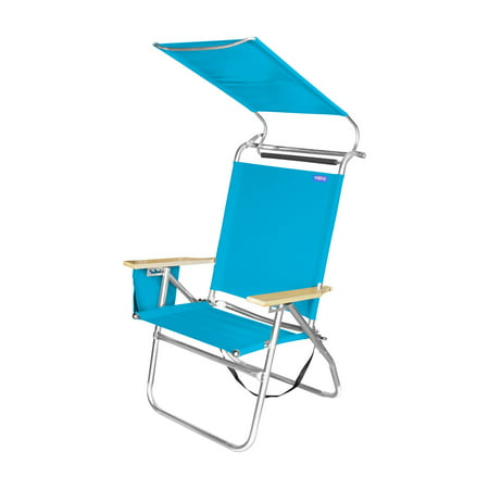 Copa 4 Position Big Tycoon Canopy Beach Chair Walmart Com