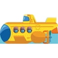 thumbnail image 2 of SS11091 Yellow Submarine Standin Cardboard Cutout Standee Standup, 2 of 2