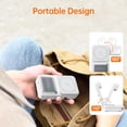 thumbnail image 6 of MagTime 4-in-1 Charging Station, Foldable Wireless Charger Stand with Real-Time Power and Time Display, Compatible with iPhone 16/15/14/13 Series, Apple Watch 9, and AirPods (White), 6 of 6