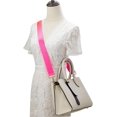 thumbnail image 2 of XINQIHANG Allzedream Large Sangle de Remplacement pour Sac à Bandoulière Réglable, Rose Fluorescent, Moyen, 2 of 4