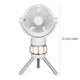 thumbnail image 2 of Mini ventilador de techo Fiudx con trípode recargable por USB para acampar al aire libre, 2 of 7