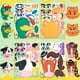 thumbnail image 5 of Láminas adhesivas JOYIN Farm Animal, 36 unidades, 23 x 15 cm, para niños, 5 of 8
