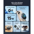 thumbnail image 3 of Soporte de cargador inalámbrico INIU Magnetic 15W para iPhone AirPods, 3 of 7