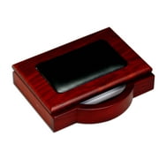 Rosewood & Leather 4 x 6 Memo Holder