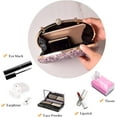 thumbnail image 5 of JUYGO Women Evening Bag Sequin Clutch Bag Bridal Wedding Purse Ladies Handbag With Detachable Chain Elegant Shoulder Bag, 5 of 7