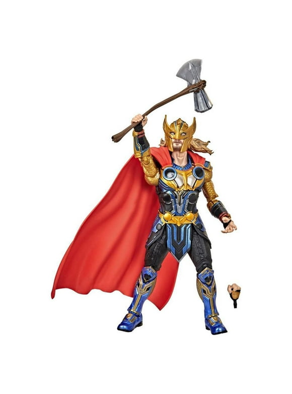 Marvel Legends Thor: Love and Thunder Thor Action Figure 6-inch Collectible Toy, 3 Accessories