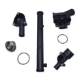 thumbnail image 4 of New 5Pcs Thermostat Housing Kit for Golf Jetta Passat Eurvan 2.8L VR6 021121050C, 4 of 5