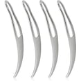thumbnail image 5 of PinesC 4 Pcs Interlocking Tool Retighten Tool Dreadlock Crochet Needle for Hair Dreadlock(Silver) Silver, 5 of 5