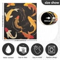 thumbnail image 5 of Yayeee Magnetic Dishwasher Cover for The Front Decoration Home Kitchen Machine Sticker Protector, Black Fish Pattern, 5 of 6