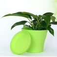 thumbnail image 7 of SPRING PARK 5Pcs Plastic Plant Flower Pots Holder Planter Herb Indoor Outdoor, 7 of 7