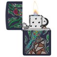 thumbnail image 3 of Zippo John Smith Gumbula Navy Matte Pocket Lighter, 3 of 6