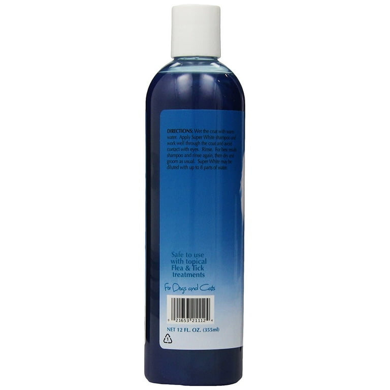 Bio Groom Super White Coat Brightener Shampoo for Dogs and Cats