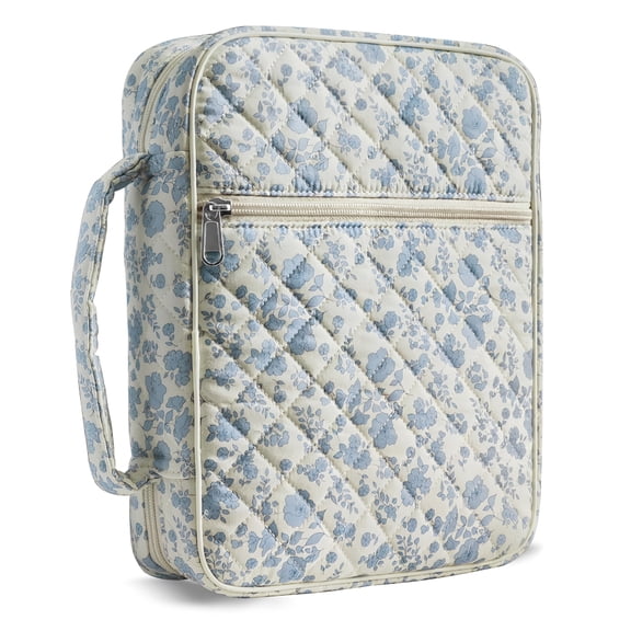 GASTROPOD Bible Cover Case for Women Large Bible Tote Bags Organizer Quilted Carrying Case for Girls, Bible Study Supplies Accessories Christian Gifts for Women