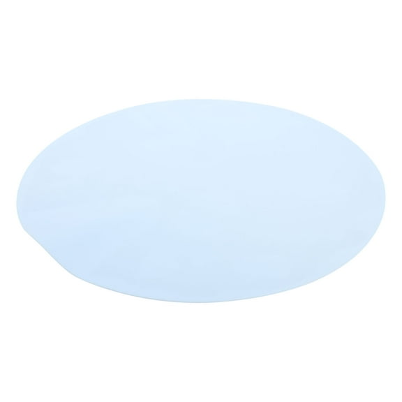 BESTYASH Silicone Dog Bowl Mat, 1 Pack Round Non- Cold-Resistant Pet Dish Mat 11.8 x 11.8 x 0.04 inches