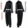 thumbnail image 1 of Anime Tokyo Revengers Keisuke Baji Chifuyu Matsuno Smiley Ken Tokyo Manji Gang Cosplay Costume Black Embroidery Jacket Uniform, 1 of 3