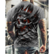 thumbnail image 1 of Camiseta con estampado 3D de calavera de terror para hombre, camiseta informal de manga corta con cuello redondo, transpirable, de gran tamaño, ropa para hombre Deng Xun unisex, 1 of 2
