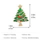 thumbnail image 3 of XWSHYW Decoraciones Navideñas Folletos de Navidad y Diamantes Incrustados En Esmalte Navideño, Broche para Abrigo de Invierno, Suéter, Accesorios de Ropa, 3 of 3