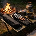 thumbnail image 4 of Grill Tool Storage Bag,Waterproof Tear-Resistants Storage Bag for Camping Hiking BBQ Party 19.7x3.9x3.9 Inch, 4 of 7