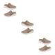 thumbnail image 4 of Qarigey 1 par de toboganes portátiles de estilo informal para niñas, zapatillas de tacón plano para fiestas de verano, sandalias con suela Type1 NO1, 4 of 6