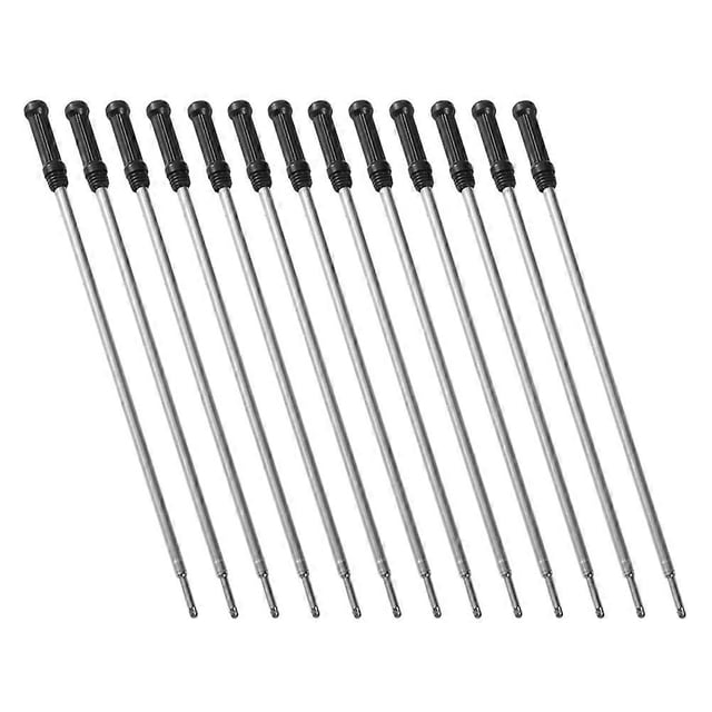 Metal Ballpoint Pen Refills Black Ink for Office Use 150Pcs
