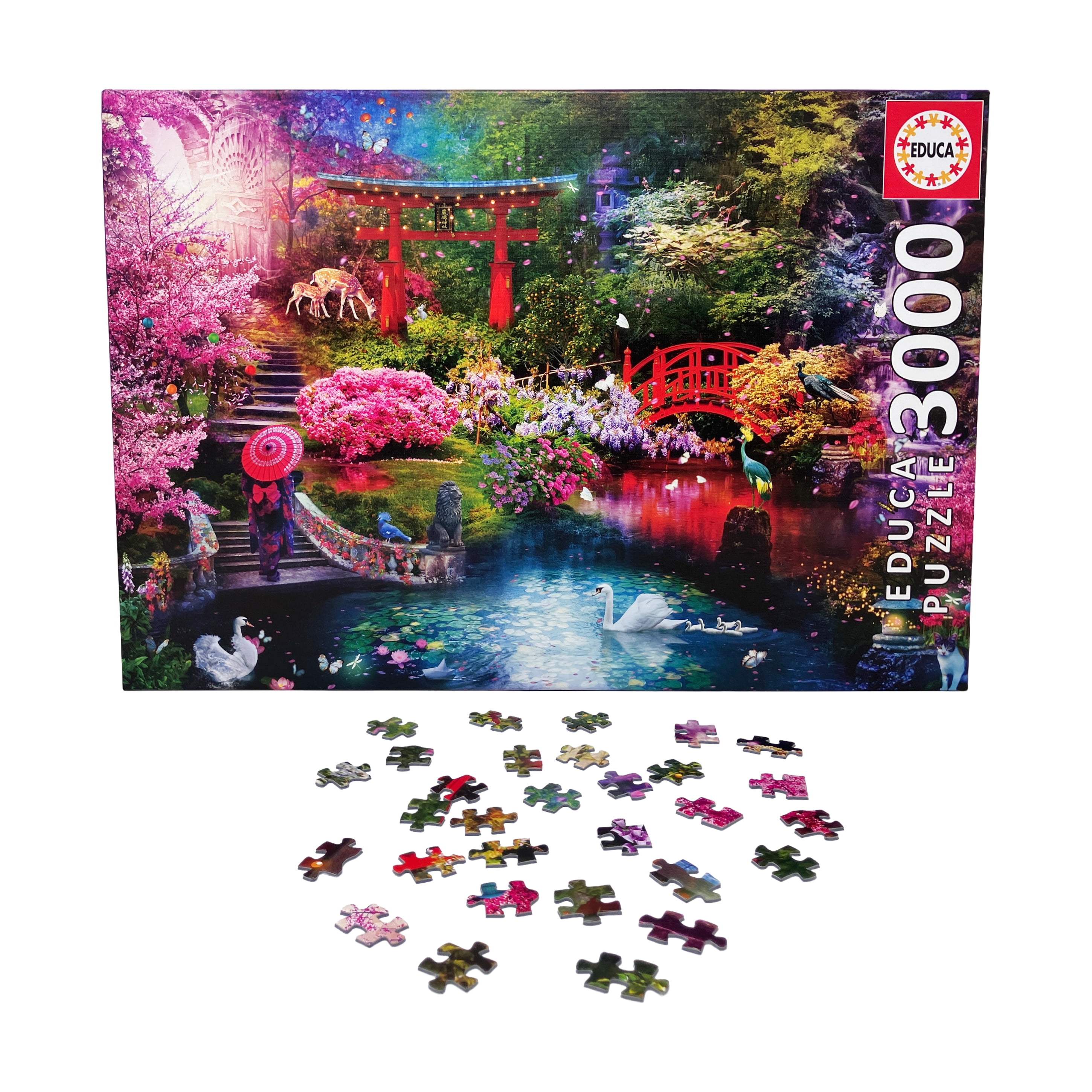 Educa Japanese Garden: 3000 Pcs - Walmart.com