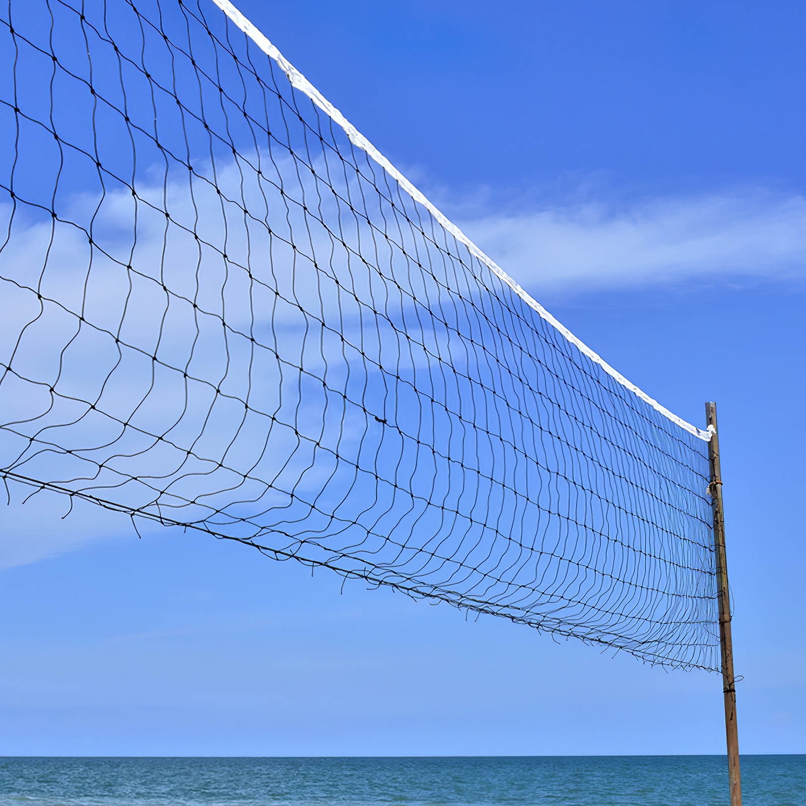 WEUVEB Volleyball Net Set for Outdoor and Indoor Use, Professional Sports Net for Volleyball Games, Training, and Practice