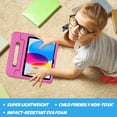 thumbnail image 4 of Funda para ipad A16 11a gen / 10a gen agarradera  Rosa, 4 of 8